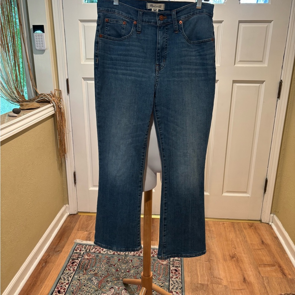 Madewell Blue Straight Leg Jeans